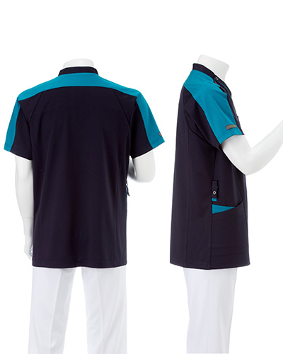 Livelice ウェア Mサイズ RF-5197 ナガイレーベン(nagaileben) 男子スクラブ