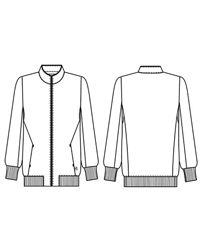 TJ-2000 ナガイレーベン(nagaileben) 男女兼用ジップアップブルゾン