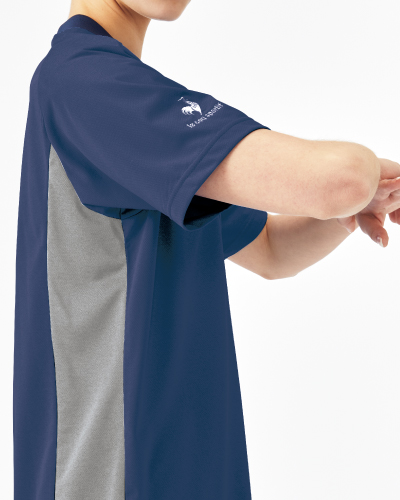 UZL3201 ルコックスポルティフ VネックTシャツ 男女兼用