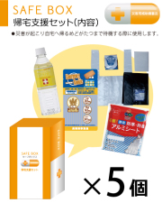 THKB101 セーフボックス（1DAYセット） 5個セット AKASHI.S.U.C.（明石