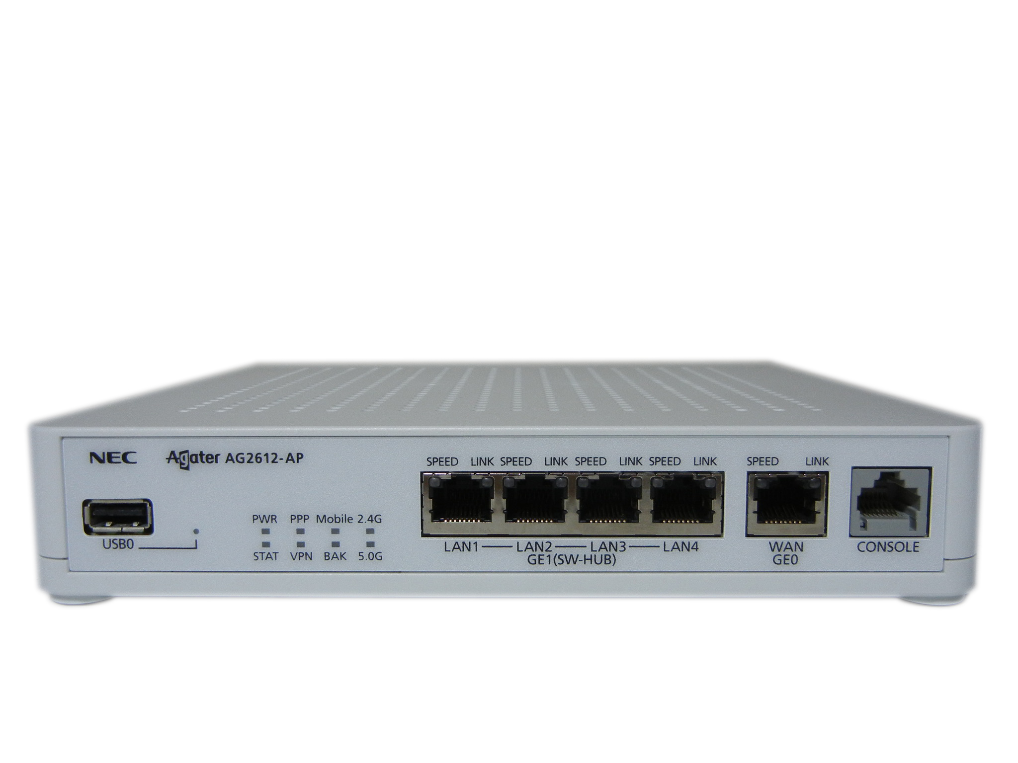 【中古】NEC Agater AG2612-AP-ML01 ワイヤレス VPN ルータ