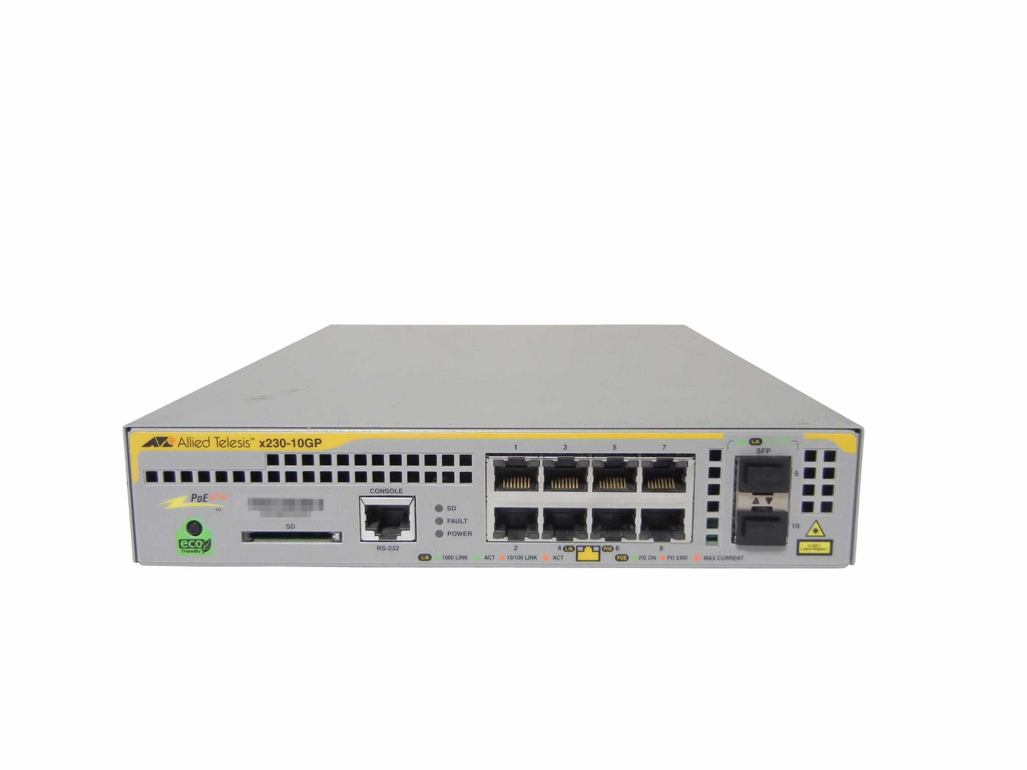 中古 At X230 10gp Allied Telesis