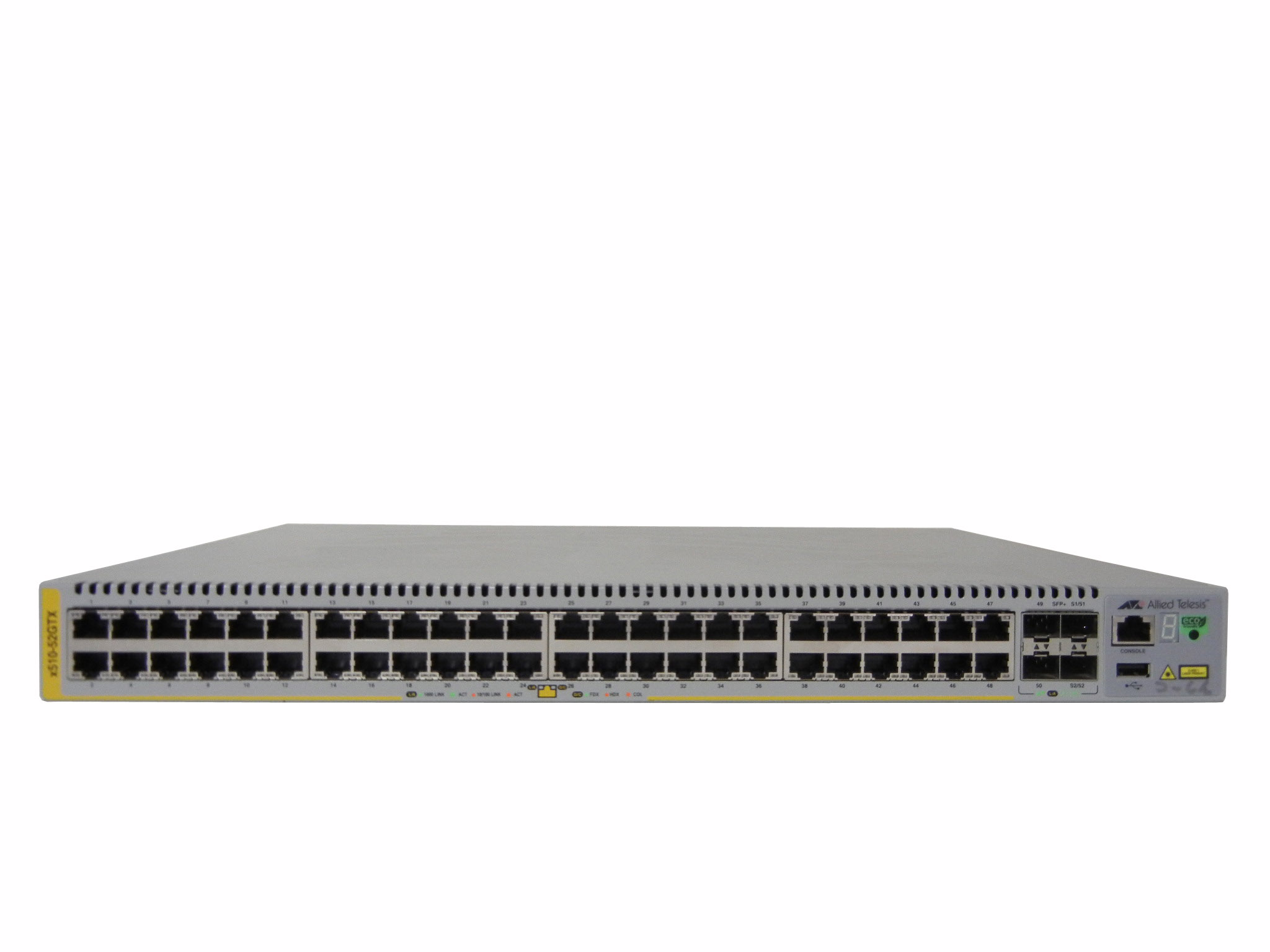 【中古】AT-x510-52GTX　電源二基 Allied Telesis