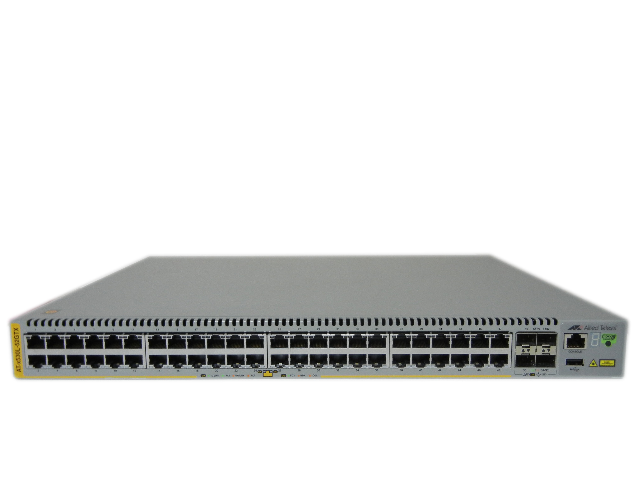 【中古】AT-x530L-52GTX  電源二基  Allied Telesis