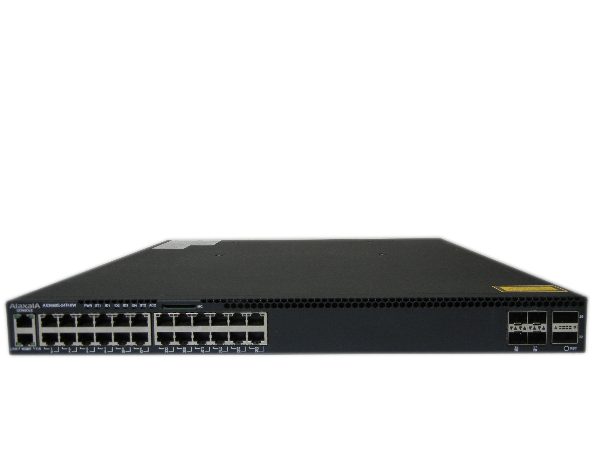 【中古】AlaxalA AX3660S-24T4XW (AX-3660-24T4XWSSA) ギガビット レイヤ３ スイッチ