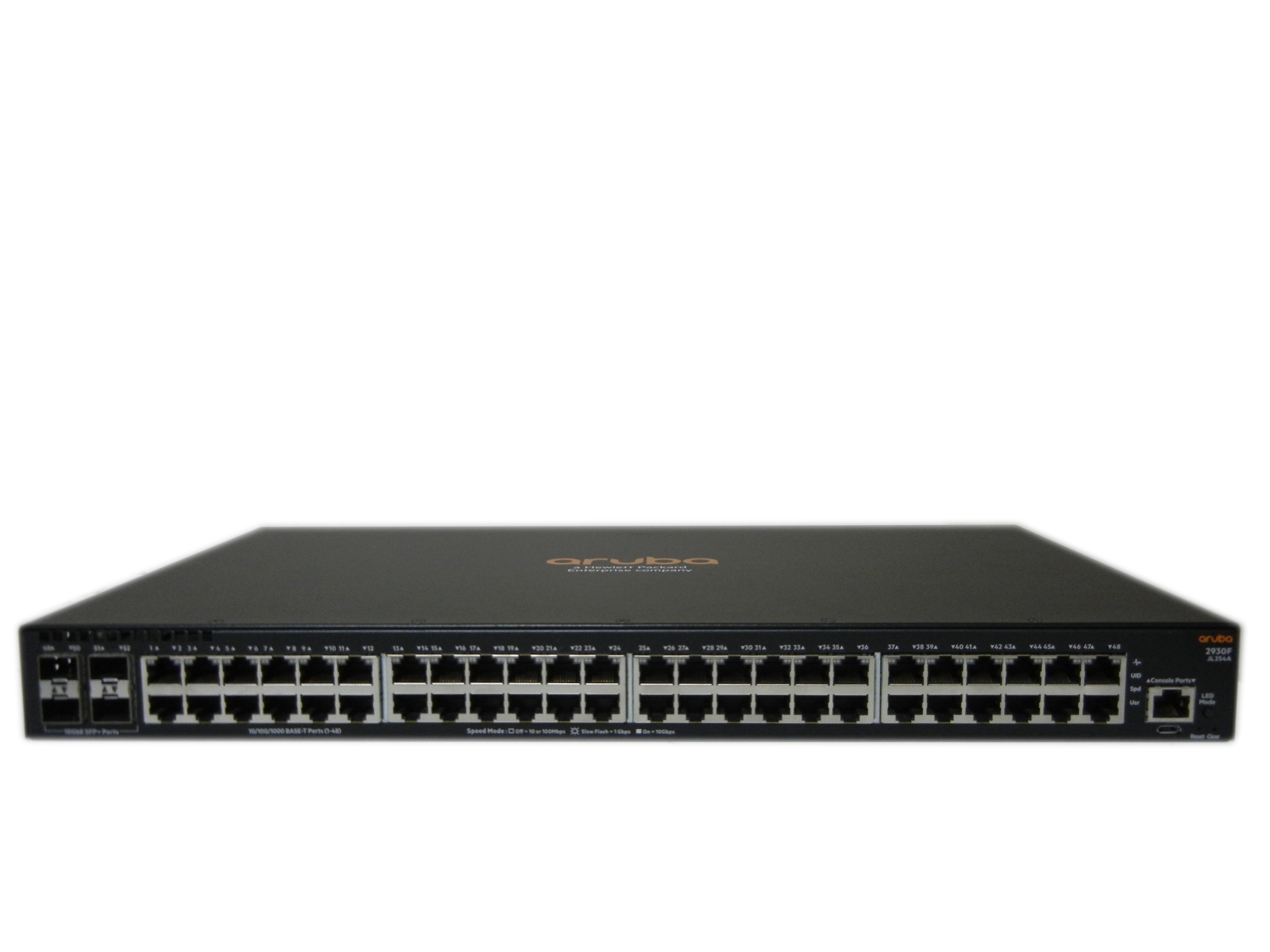 【中古】HP (aruba) 2930F-48G-4SFP+ (JL254A)