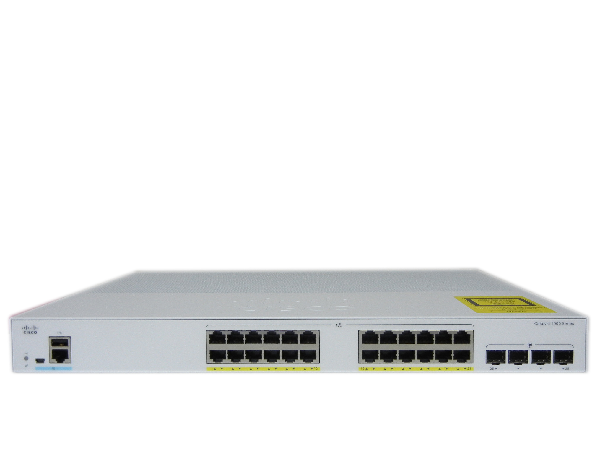 【中古】Cisco Catalyst 1000 シリーズ (C1000-24P-4G-L) 訳あり品 26040236