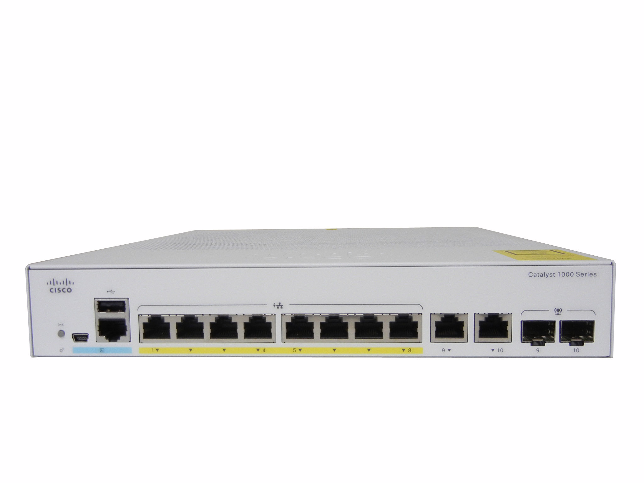 【中古】Cisco Catalyst 1000 シリーズ（C1000-8FP-2G-L）