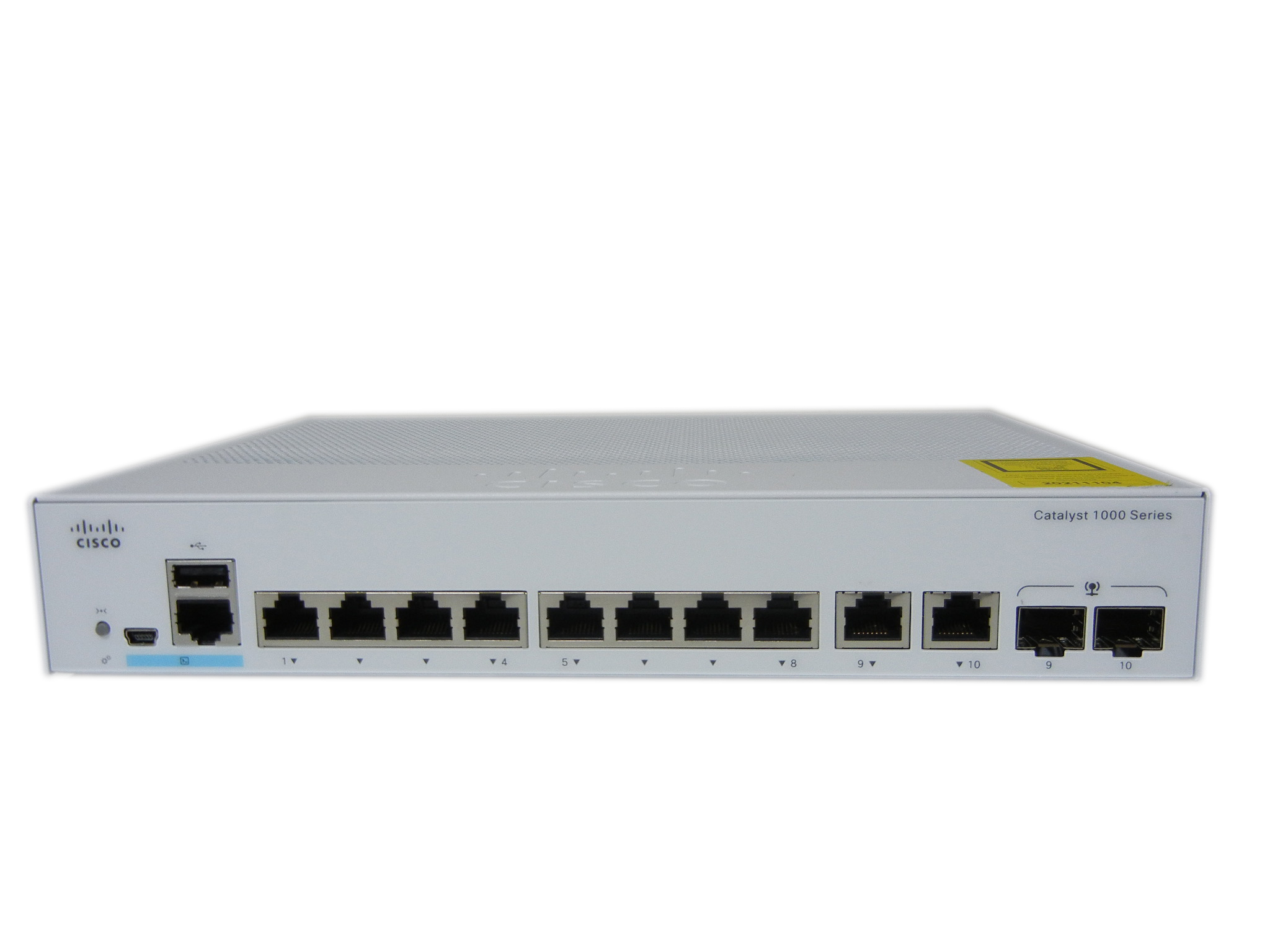 【中古】Cisco Catalyst 1000 シリーズ（C1000-8T-2G-L）