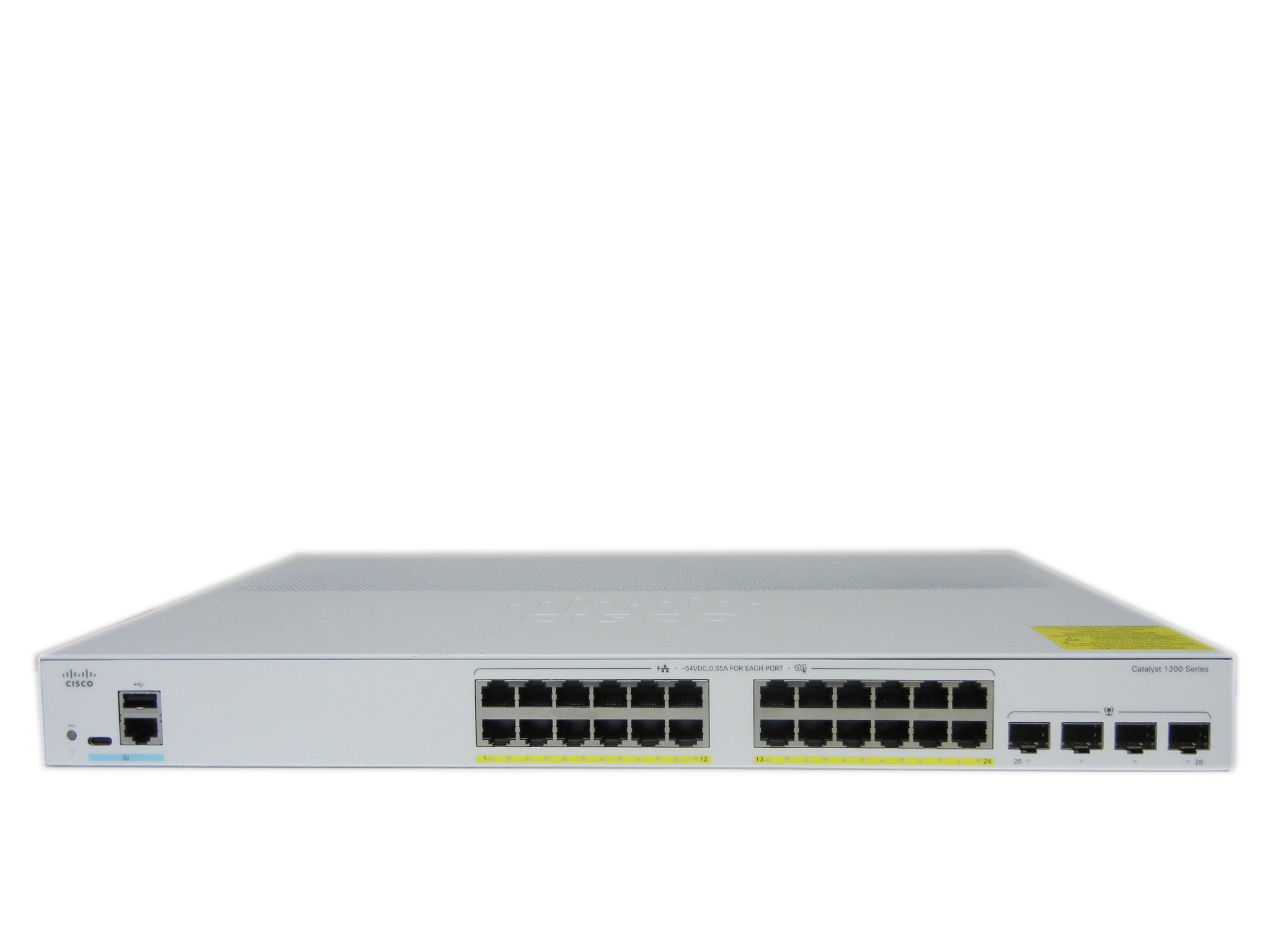 【中古】Cisco Catalyst 1200 シリーズ (C1200-24P-4G)