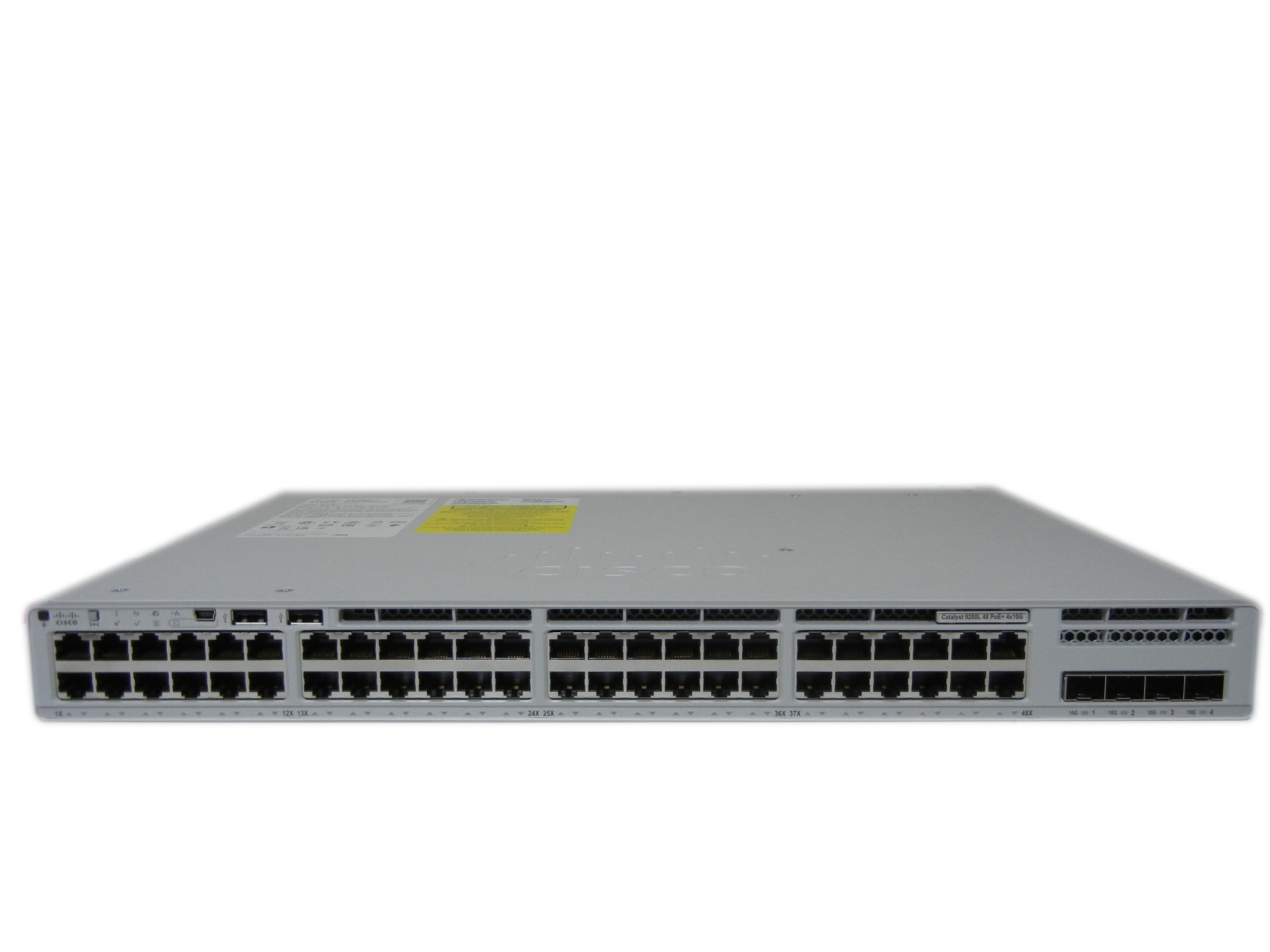 【中古】Cisco Catalyst 9200（C9200L-48P-4X-E）