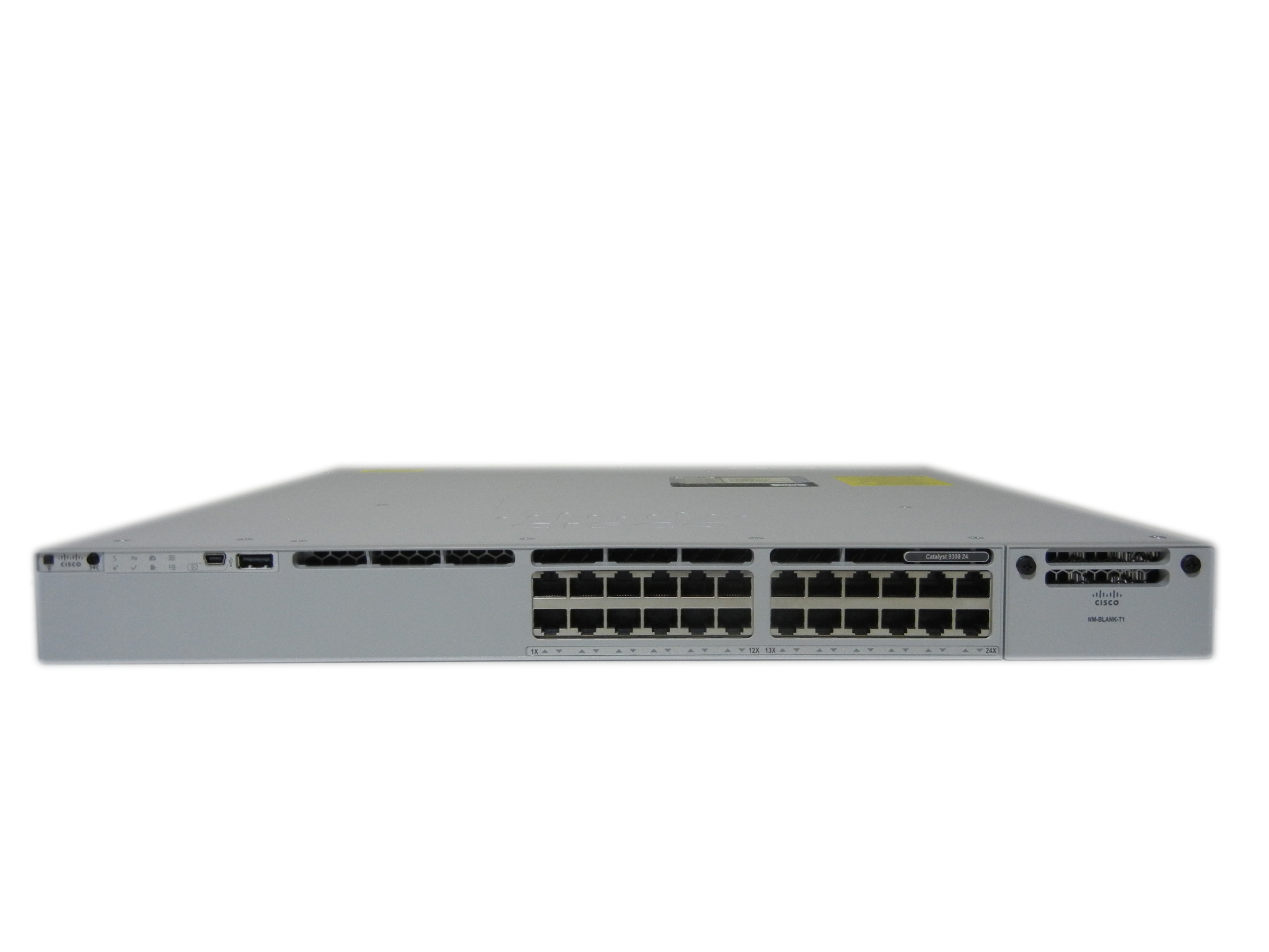 【中古】Cisco Catalyst 9300（C9300-24T-E）Stackモジュール付き