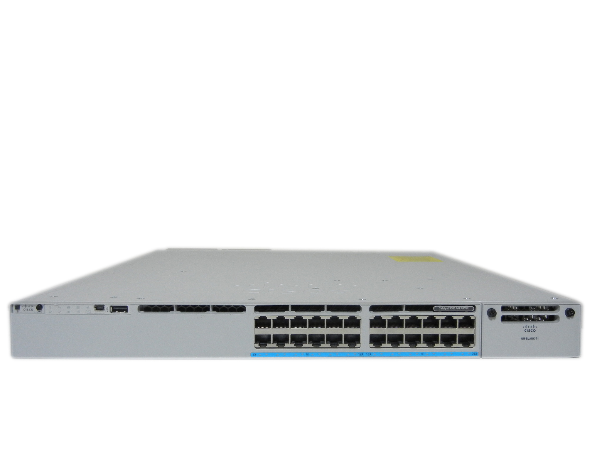 【中古】Cisco Catalyst 9300 (C9300-24UX-A ) Stackモジュール付き 電源二重仕様