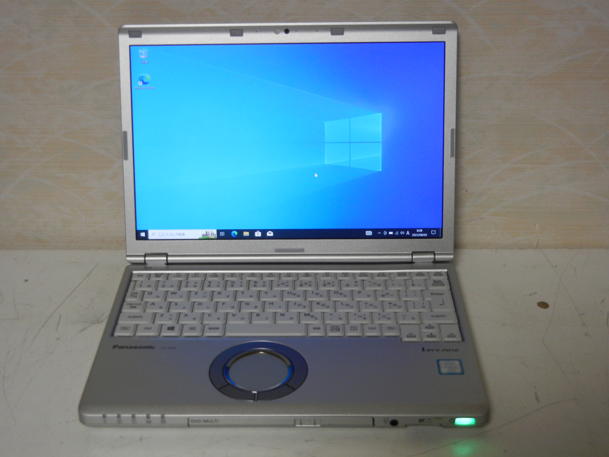 【中古】Panasonic Let's note CF-SZ6RDQVS Core i5 7300U 2.6GHz 8GB 256GB(SSD) DVD-S 12.1TFT 23040021