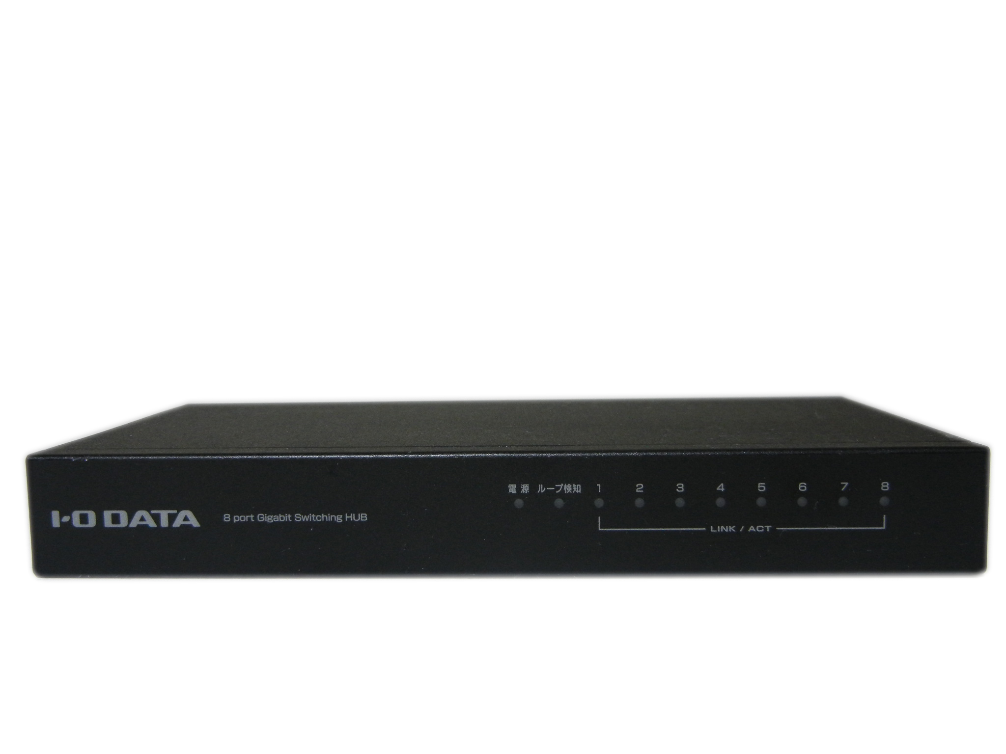 【中古】IO DATA ETG-ESH08NC Gigabit対応8ポートスイッチングハブ