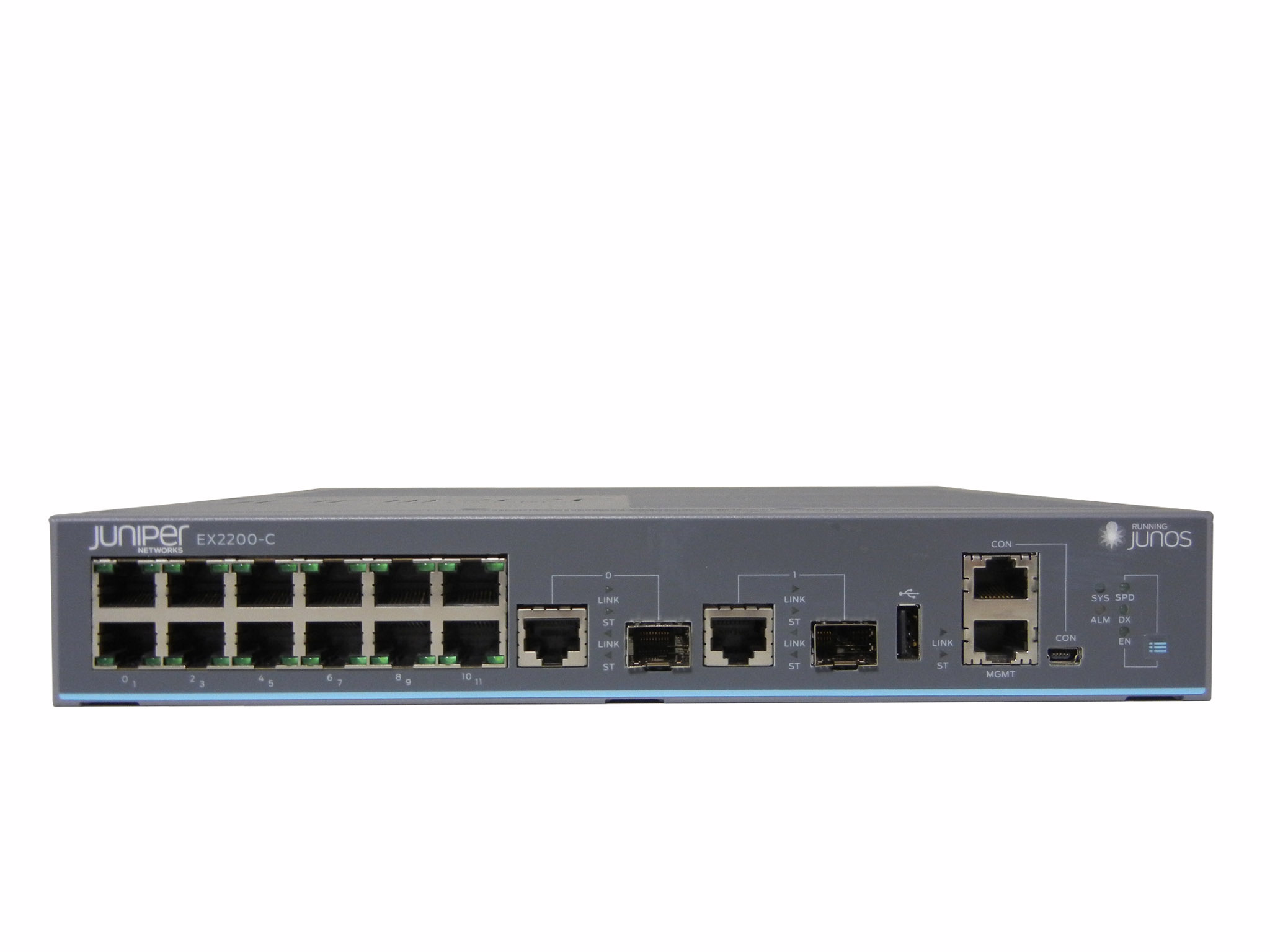 【中古】Juniper　EX2200-C-12T-2G