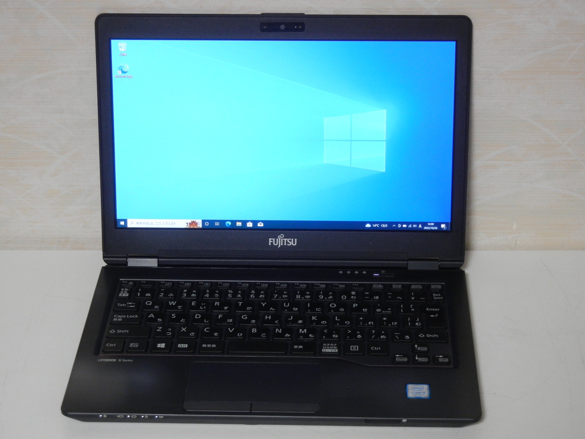 【中古】富士通 LIFEBOOK U727/P FMVU07002 Core i5 7300U 2.6GHz 8GB 256GB(SSD) 12.5TFT 22100317