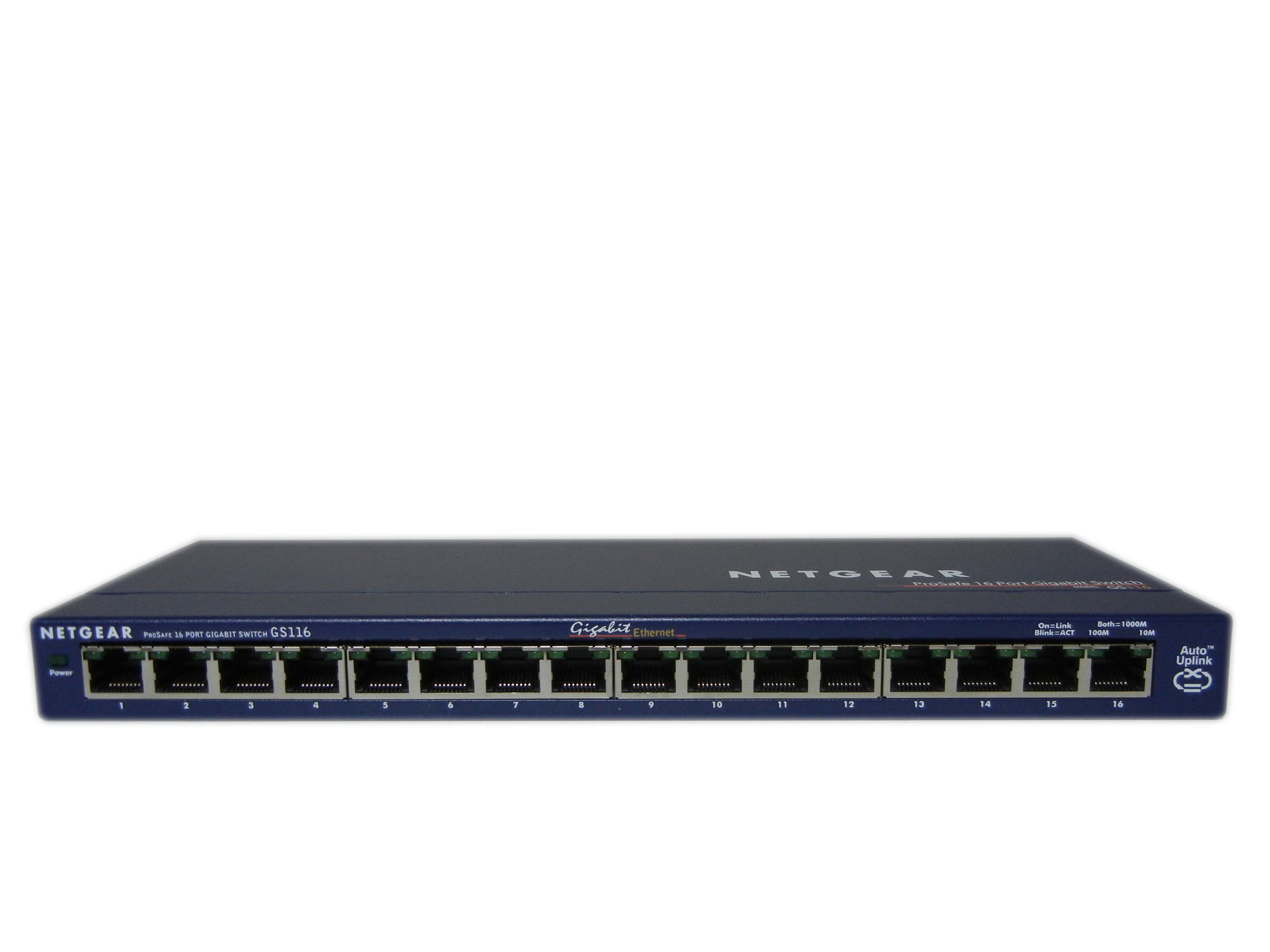 【中古】NETGEAR PROSAFE GS116v2 イーサネットスイッチ