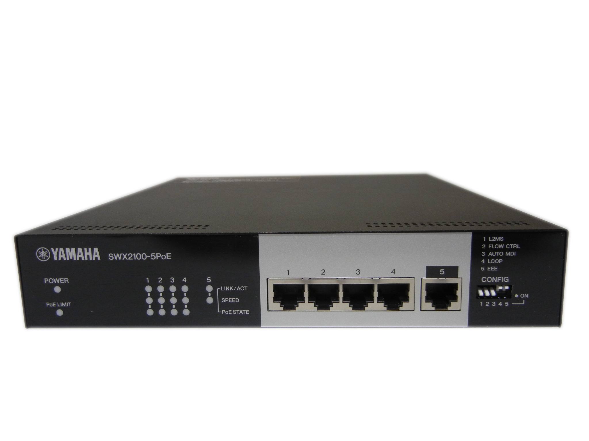 【中古】YAMAHA スマートL2スイッチ SWX2100-5PoE