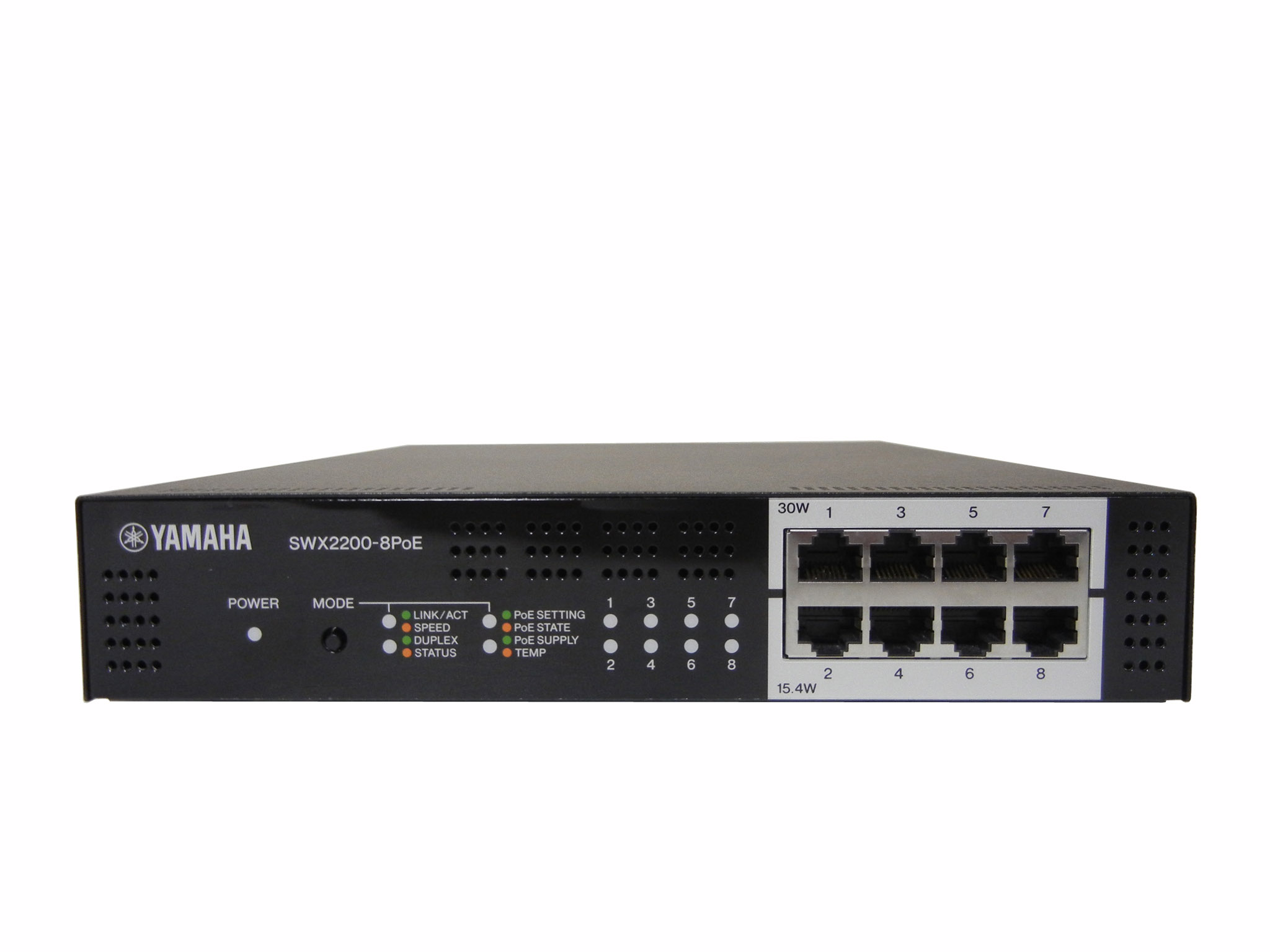 【中古】YAMAHA スマートL2スイッチ SWX2200-8PoE