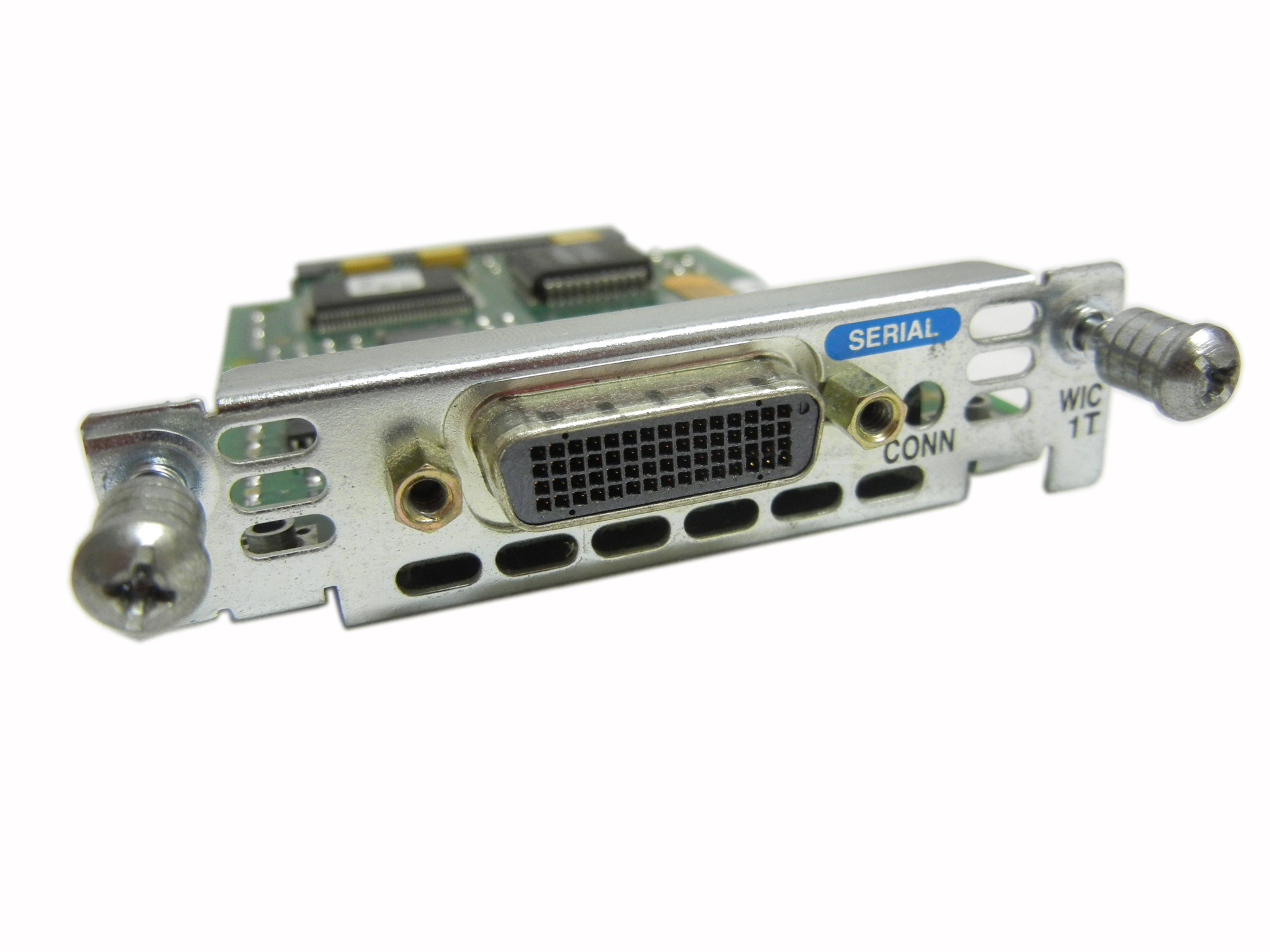 【中古】Cisco 1 ポートシリアル WAN インターフェイス カード（WIC-1T）
