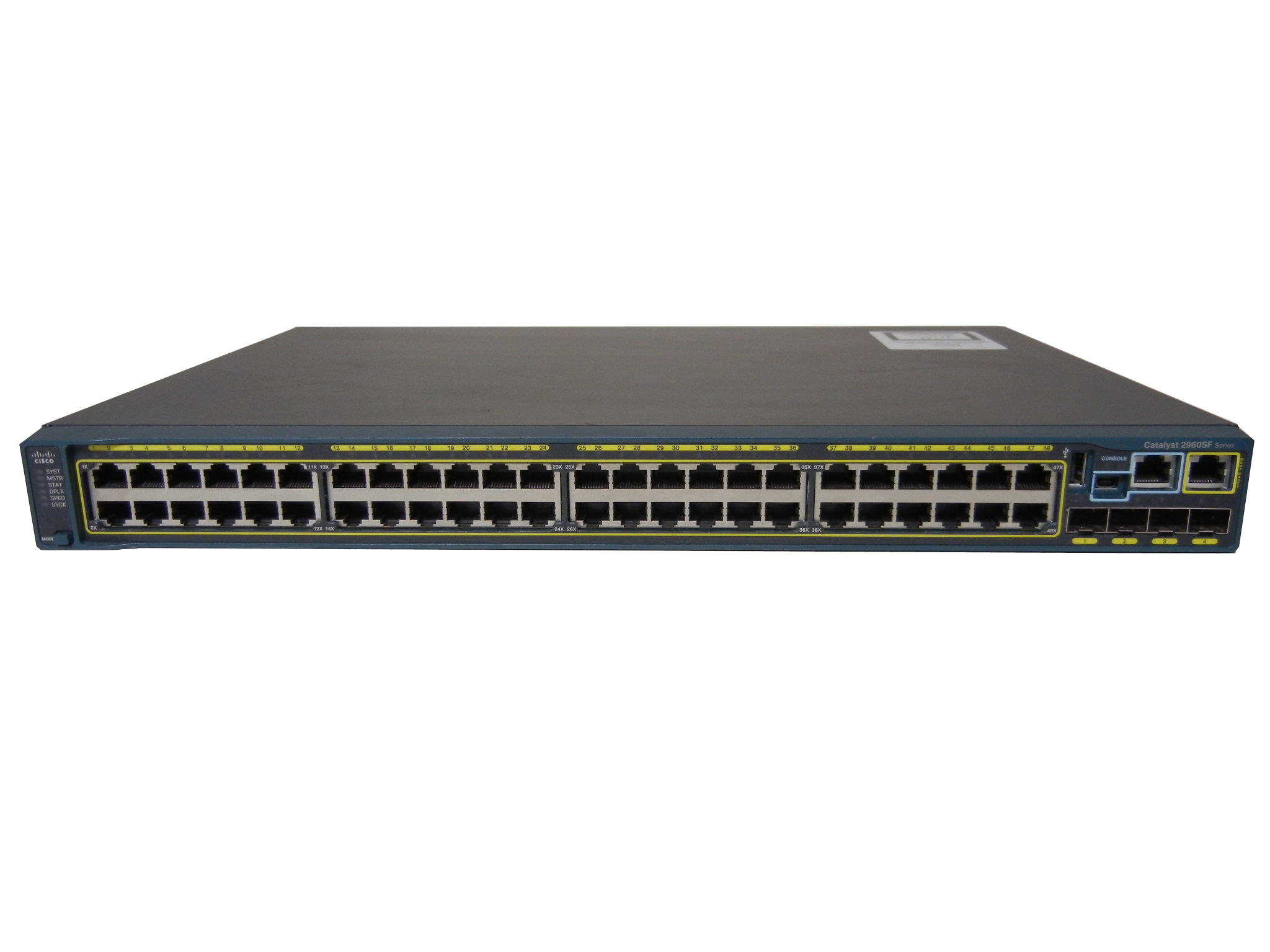 【中古】Cisco Catalyst 2960S-F48TS-L （WS-C2960S-F48TS-L）