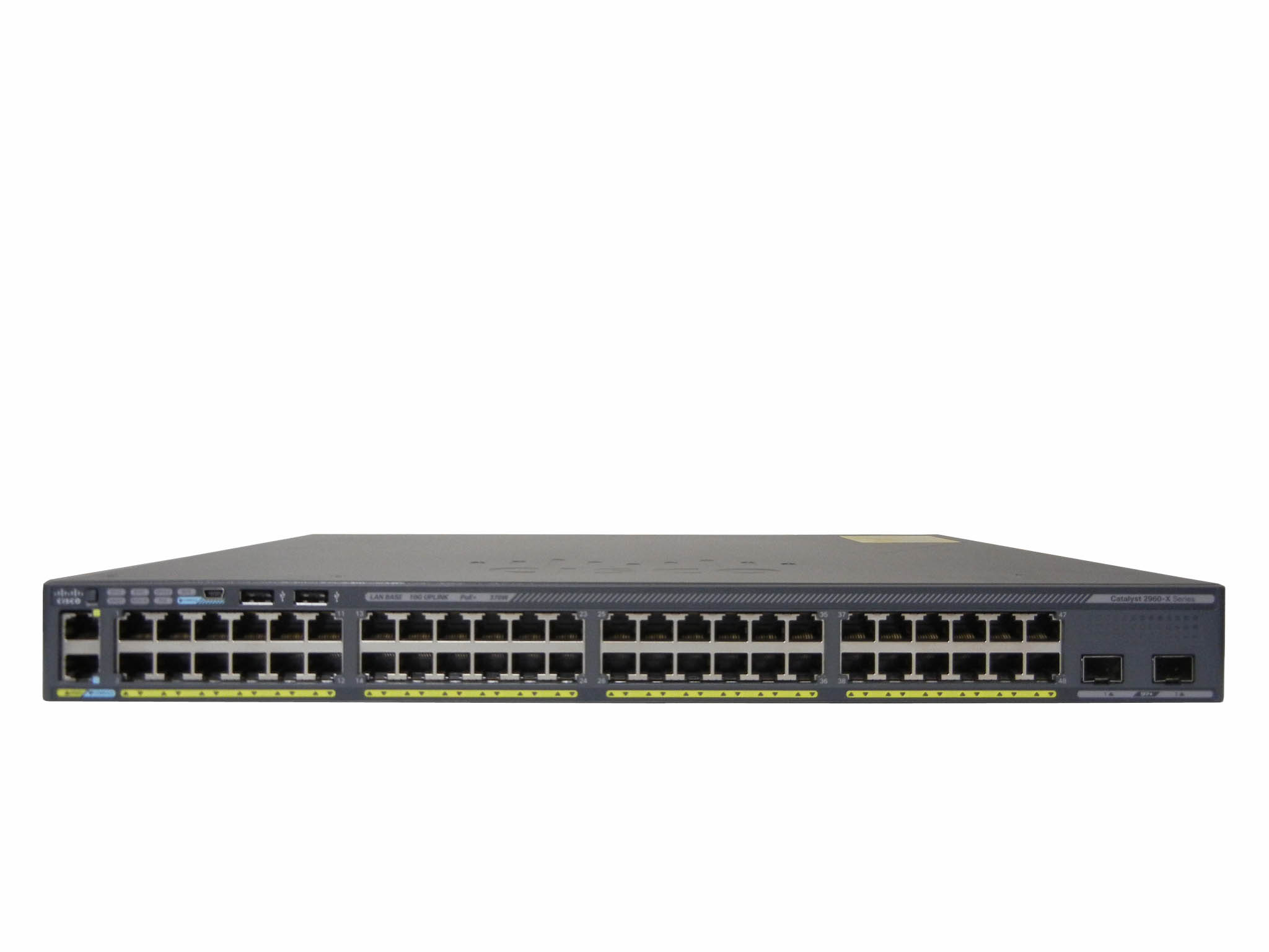【中古】Cisco Catalyst 2960X-48LPD-L （WS-C2960X-48LPD-L）