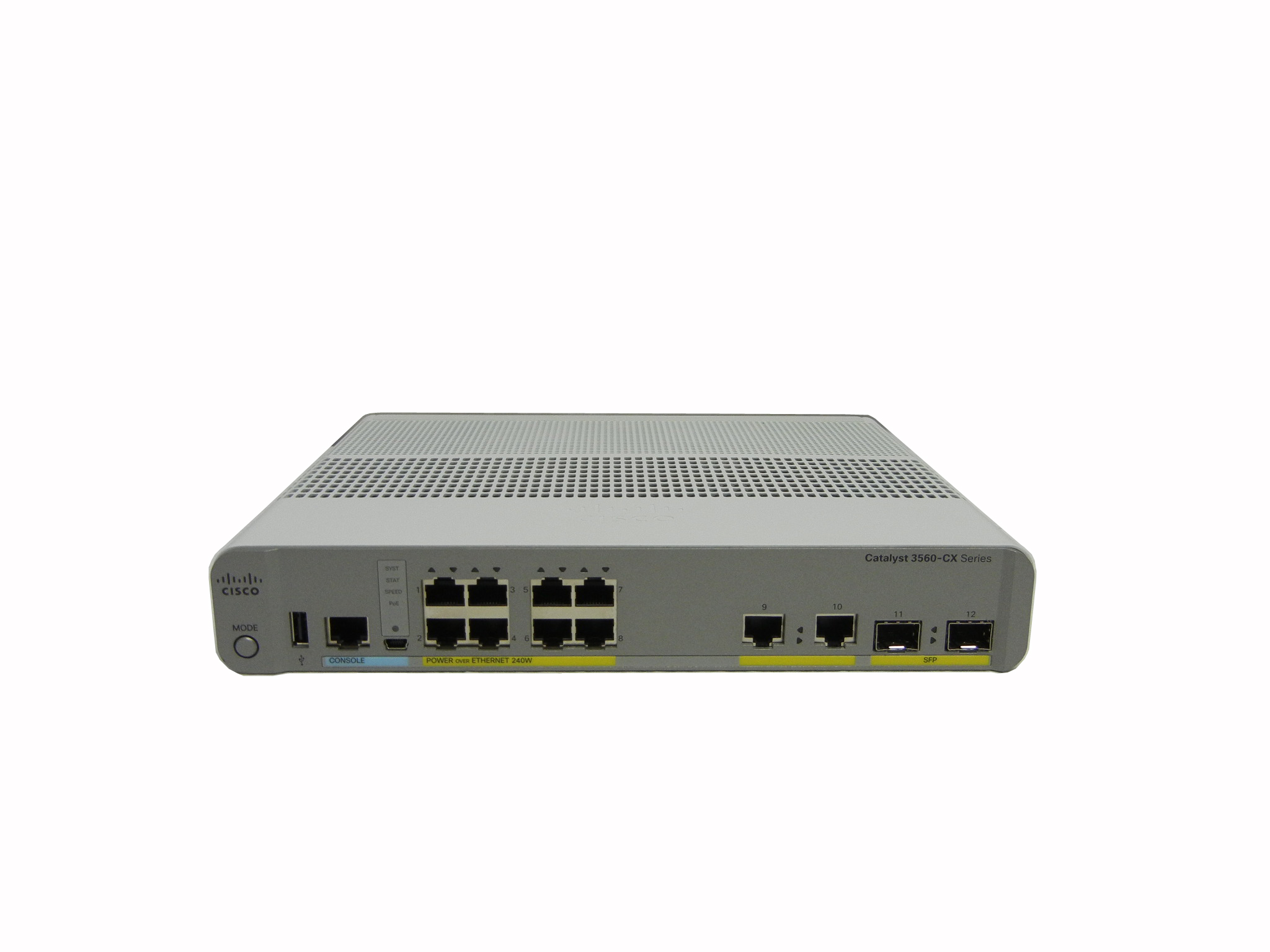 【中古】Cisco Catalyst 3560CX-8PC-S （WS-C3560CX-8PC-S）