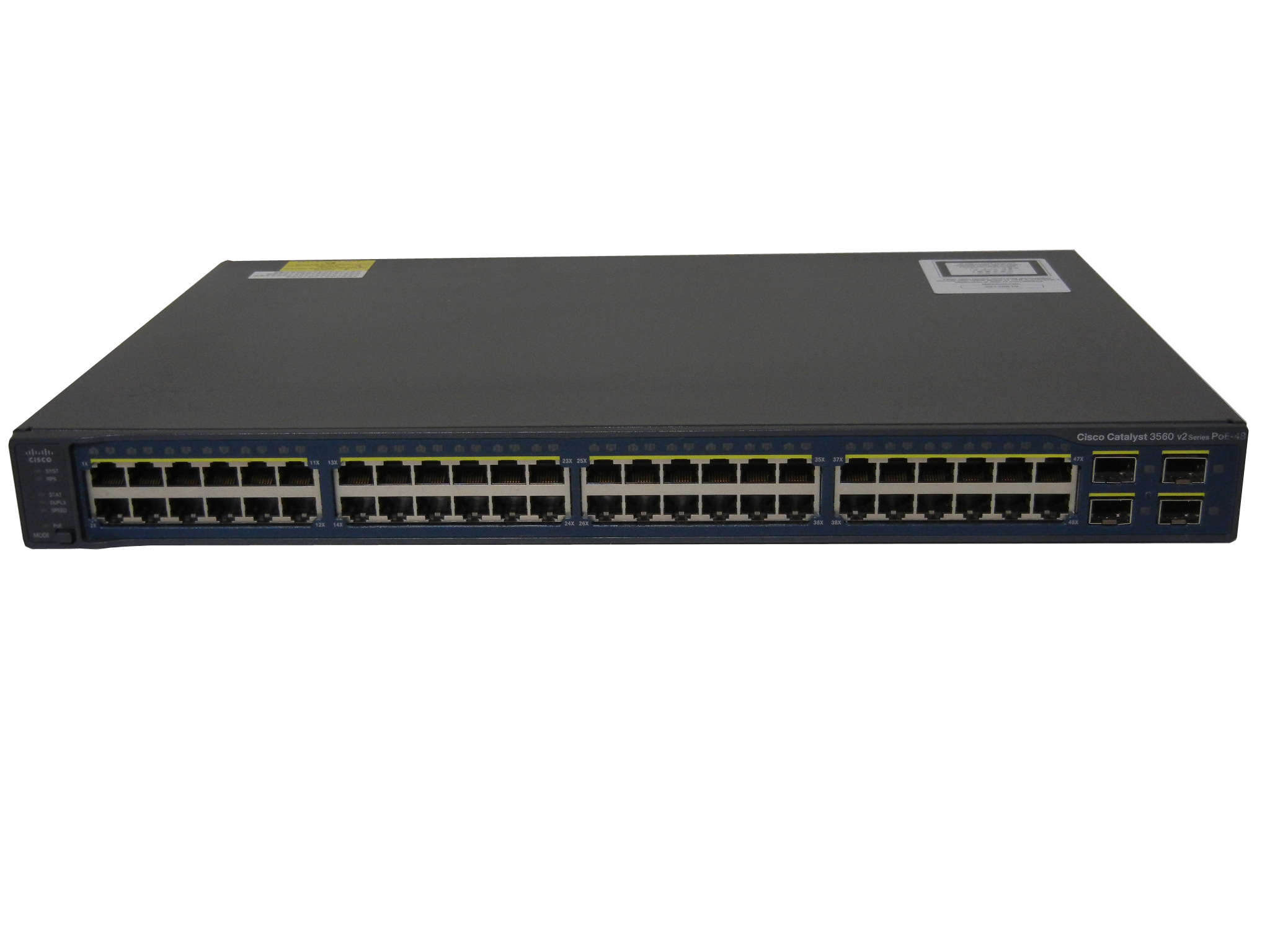 【中古】Cisco Catalyst 3560V2-48PS-S （WS-C3560V2-48PS-S）