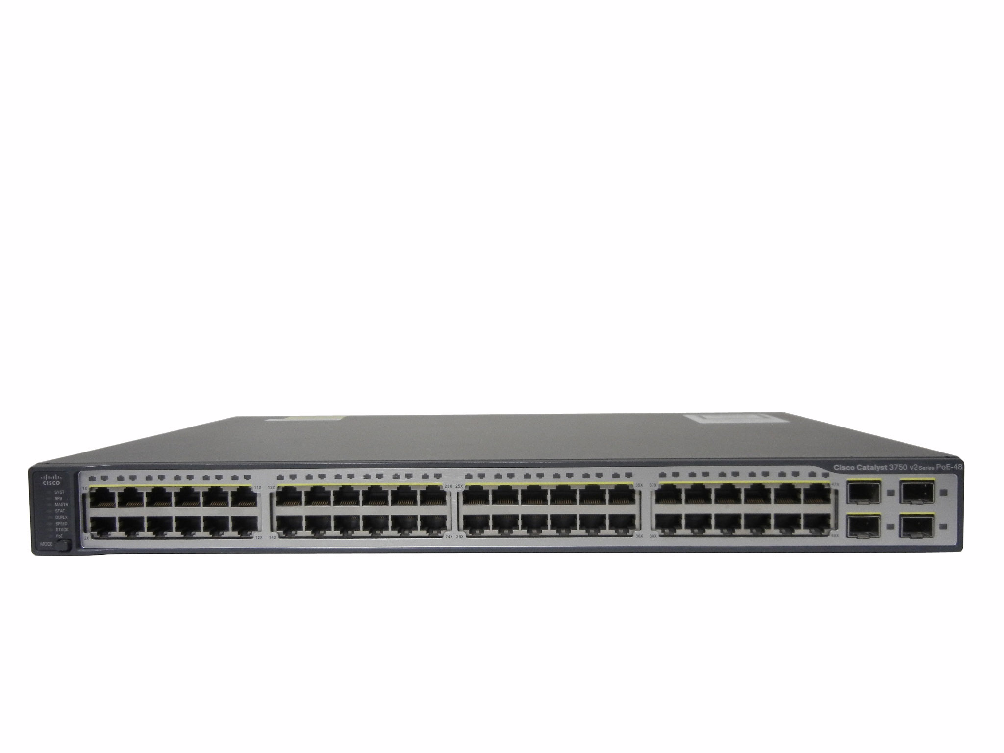 【中古】Cisco Catalyst3750V2-48TS-E （WS-C3750V2-48TS-E）