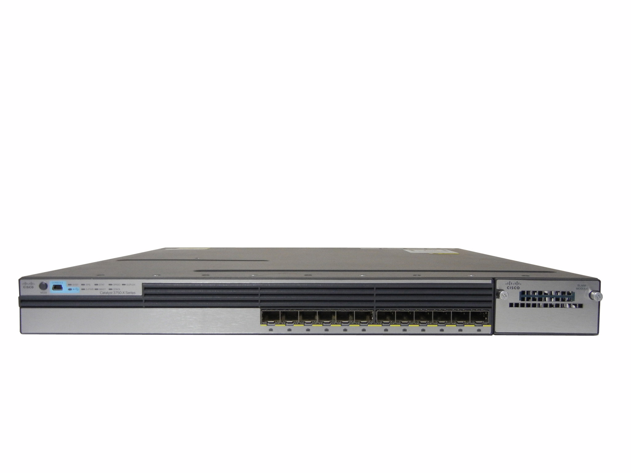 【中古】Cisco Catalyst 3750X-12S-E (WS-C3750X-12S-E) ipservicesモデル