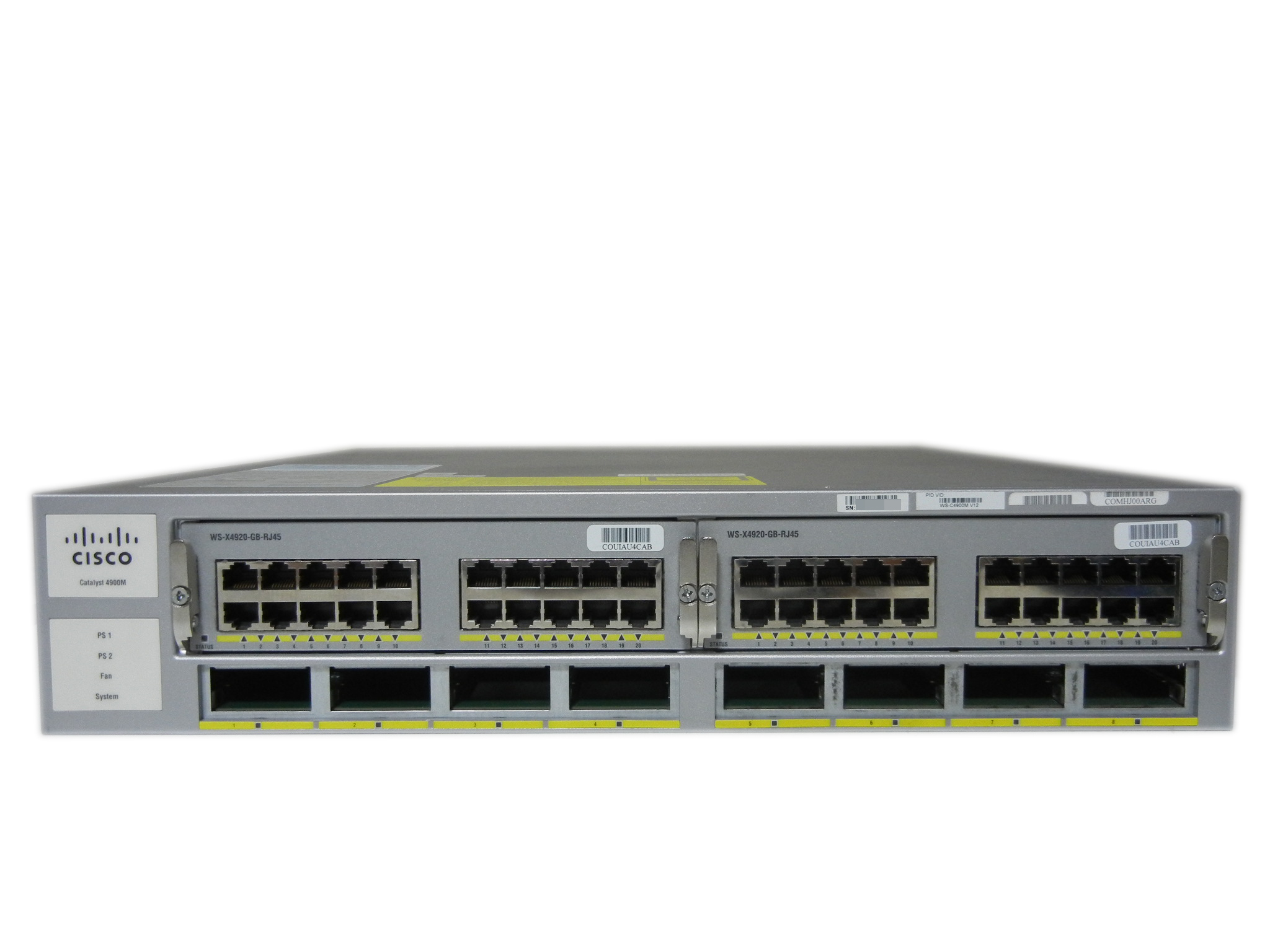 【中古】Cisco Catalyst 4900M (WS-C4900M) 電源二重仕様