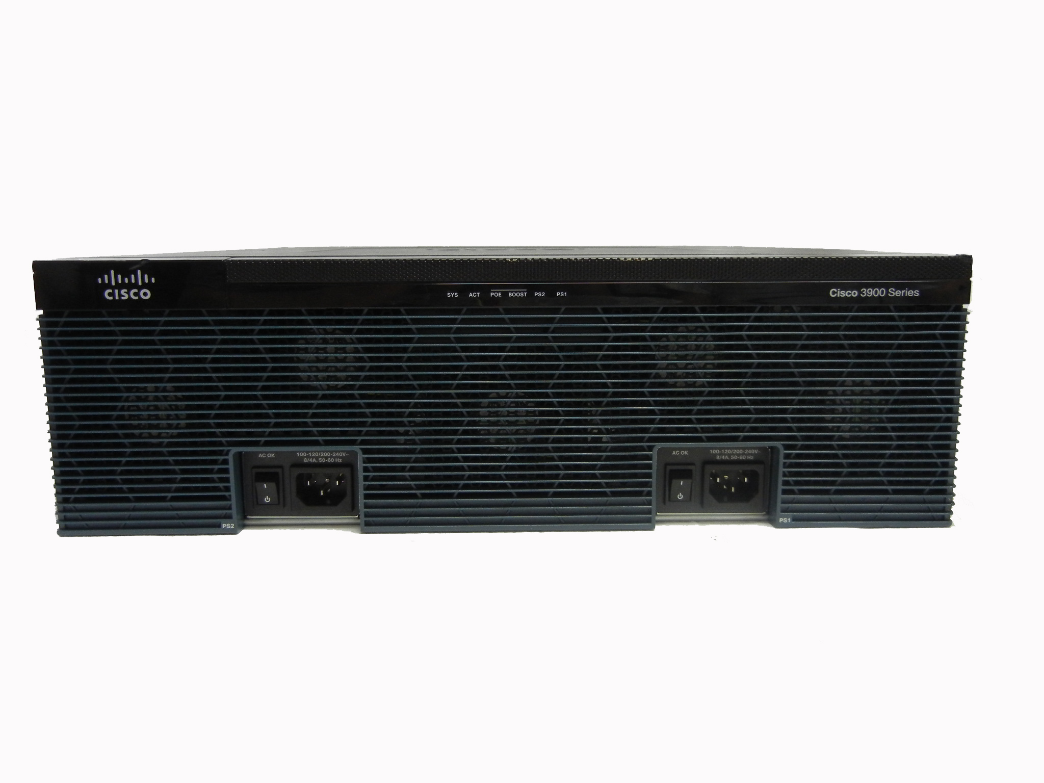 【中古】Cisco 3925/K9 サービス統合型ルータ (冗長電源オプション付き)