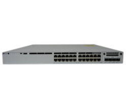 【中古】Cisco Catalyst 9300（C9300-24T-E）Stackモジュール C9300-NM-4Gモジュール付き 電源二重仕様