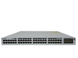 【中古】Cisco Catalyst 9300 (C9300-48P-A) Stackモジュール C9300-NM-8Xモジュール付き 電源二重仕様