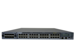 【中古】Juniper  EX4550-32T-AFO  EX4550-EM-8XSFPモジュール付き 電源二重仕様