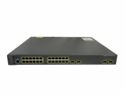 【中古】Cisco Catalyst3750-24TE-M　（ME-3750-24TE-M） 2AC Power