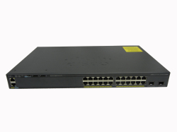 【中古】Cisco Catalyst 2960X-24TD-L  (WS-C2960X-24TD-L) 訳あり品