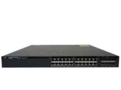 【中古】Cisco Catalyst 3650-24PS-L（WS-C3650-24PS-L）Stackモジュール付き