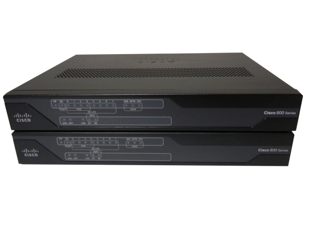 中古】2台SET Cisco891FJ/K9 ギガビットイーサネットルーター