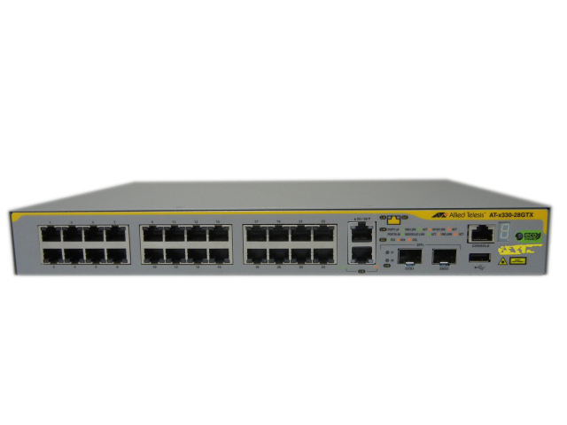 中古】AT-x330-28GTX Allied Telesis