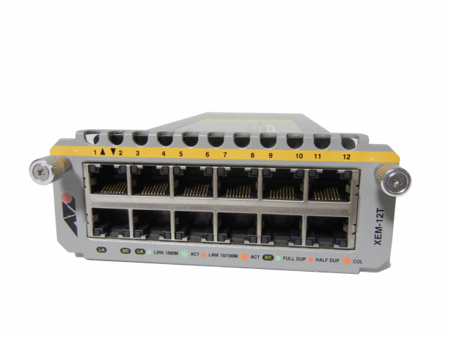 中古】 AT-XEM-12T (RoHS) モジュール Allied Telesis