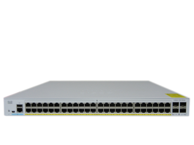 中古】Cisco Catalyst 1000 シリーズ (C1000-48P-4G-L)