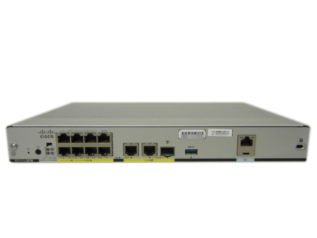 中古】Cisco C1111-8P Cisco1000 シリーズ サービス統合型ルータ