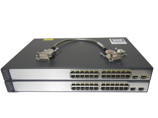 CCNA、CCNP】2台セットCiscoL3L2スイッチ3750、2960 面倒