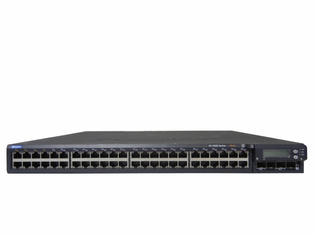 Juniper あきらか SRX240H EX4200-48T 2台
