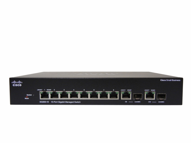 中古】Cisco SG300-10-JP