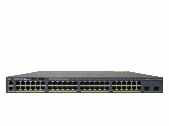 2台セットCisco Catalyst WS-C2960X-48TS-L初期化済 中古】Cisco Catalyst 2960X-48LPD-L （WS-C2960X-48LPD-L）
