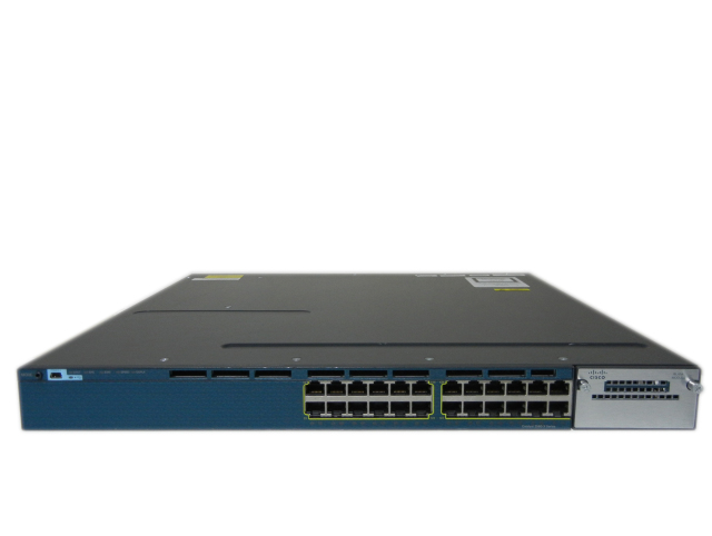 中古】Cisco Catalyst 3560X-24T-S (WS-C3560X-24T-S) STACK