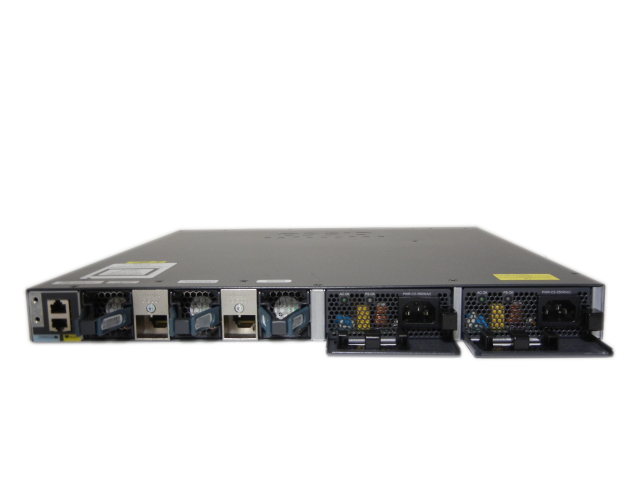 ※一台可 Cisco WS-C3650-24TS-S（3台セット） 中古】Cisco Catalyst 3650-48TQ-E （WS-C3650-48TQ-E） 電源二重仕様